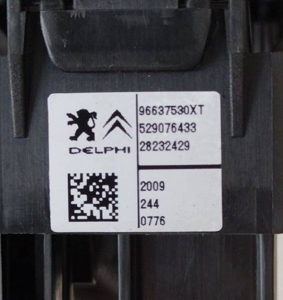 Blocco comandi alzacristalli sinistro