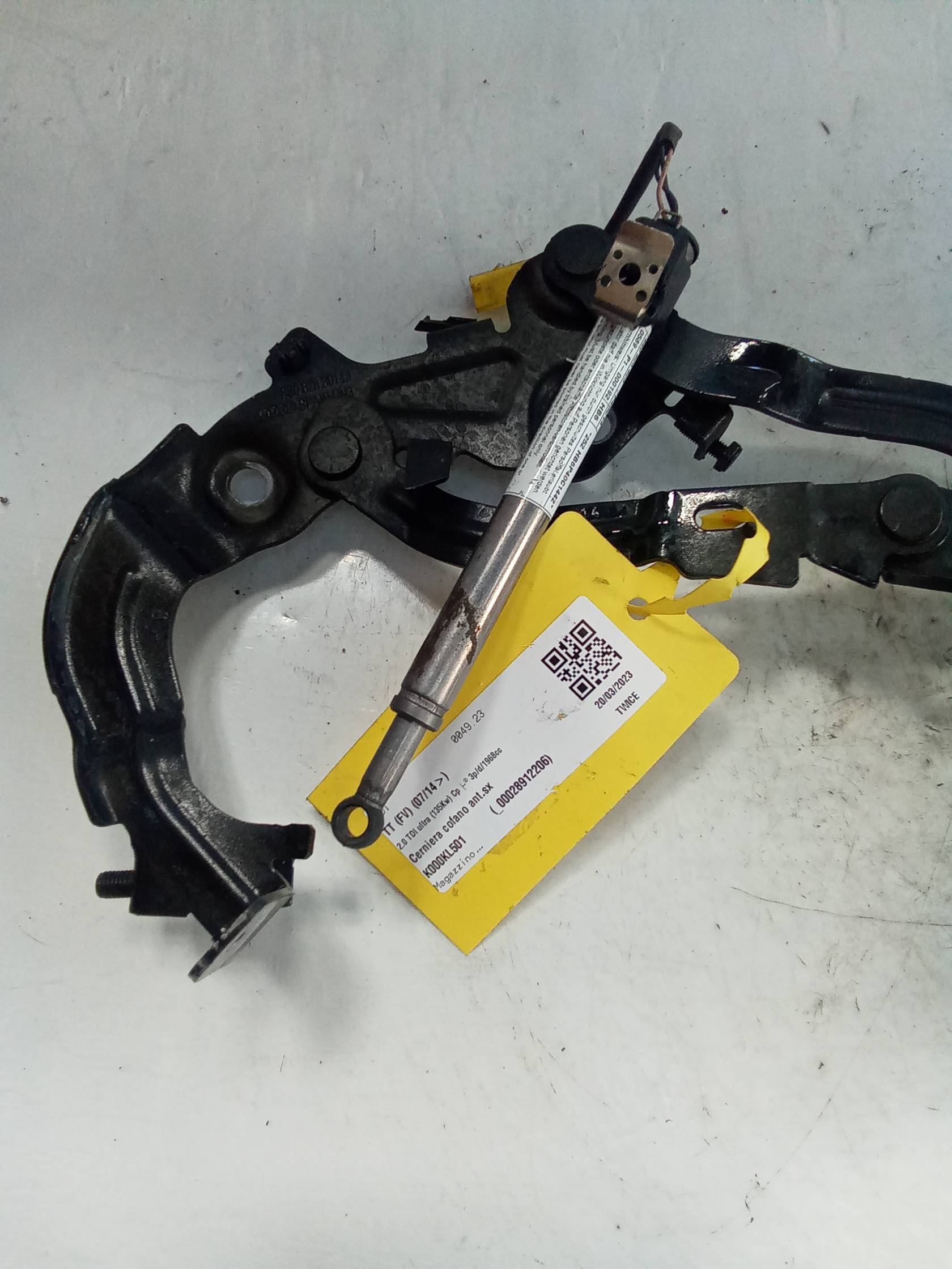 Cerniera cofano ant.sx