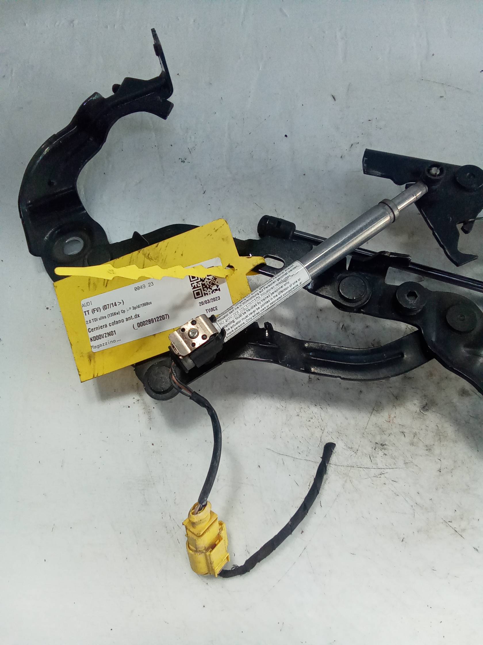 Cerniera cofano ant.dx