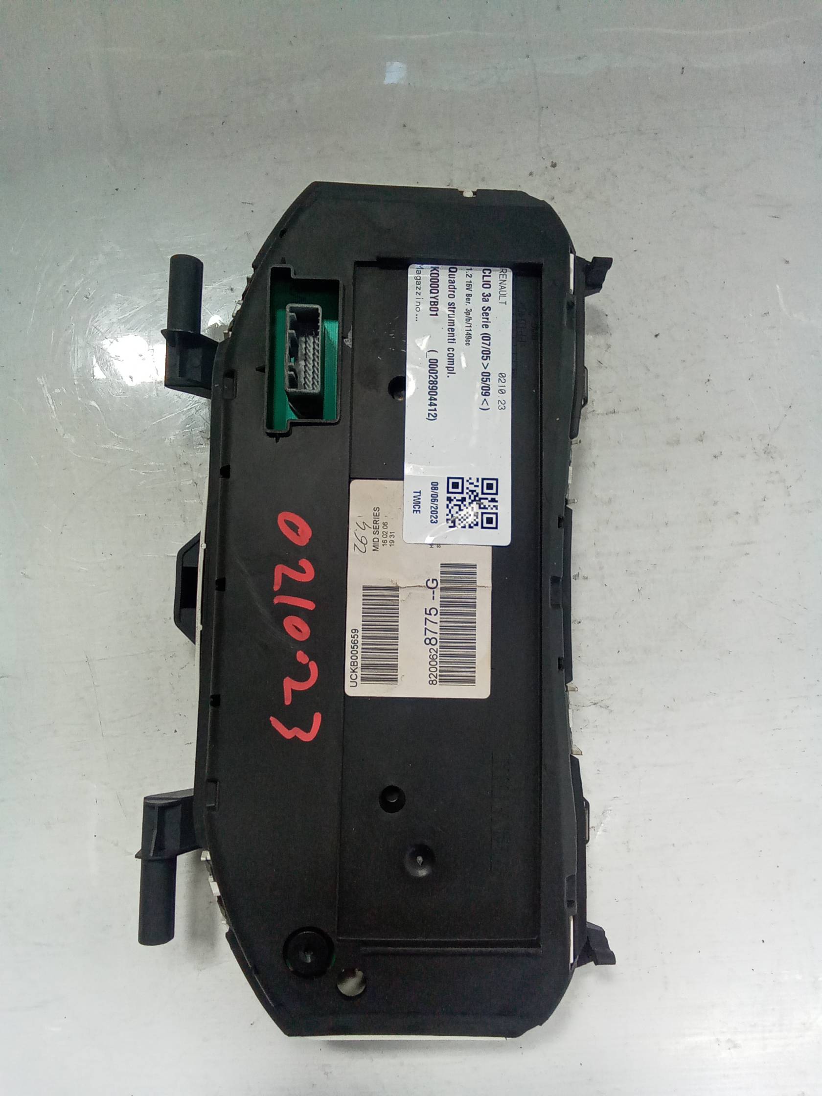 Quadro strumenti compl.