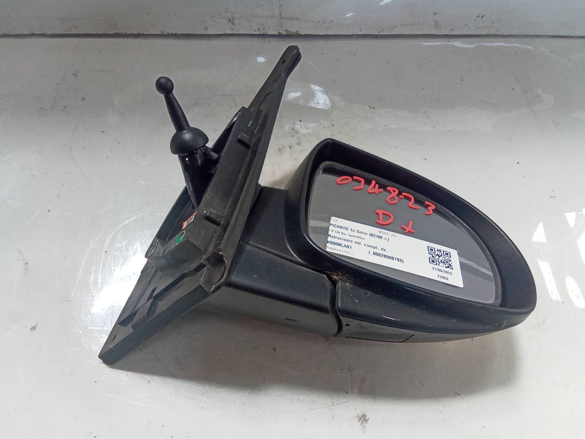 Retrovisore est. compl. dx.