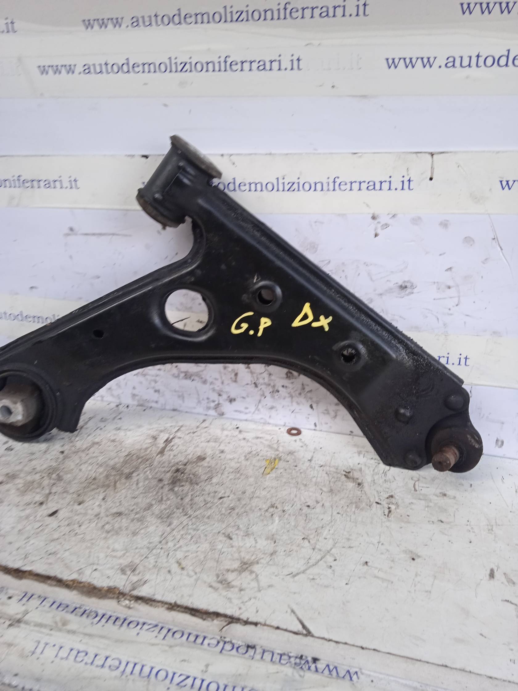 Braccio oscillante sosp. ant. dx.