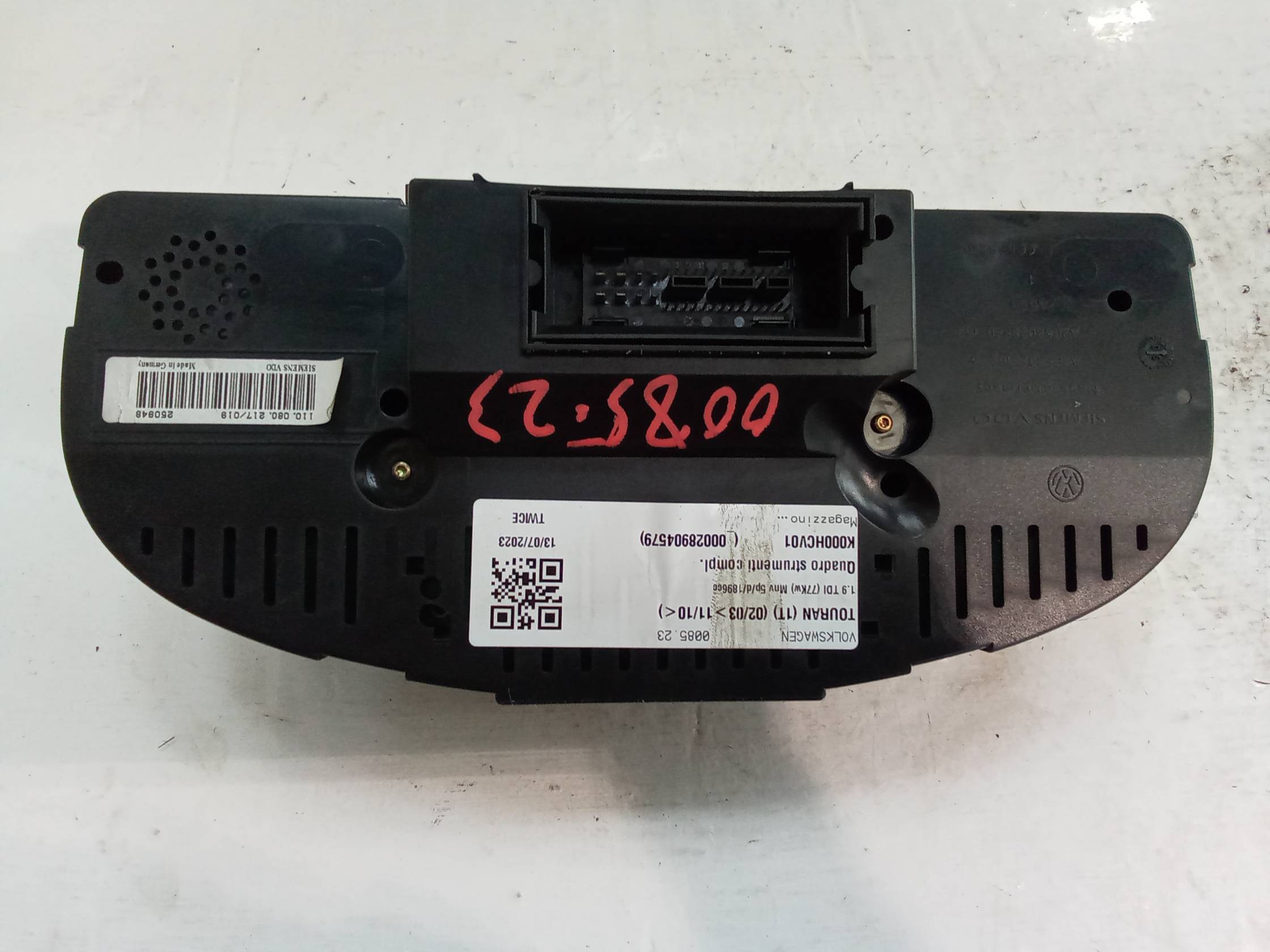 Quadro strumenti compl.