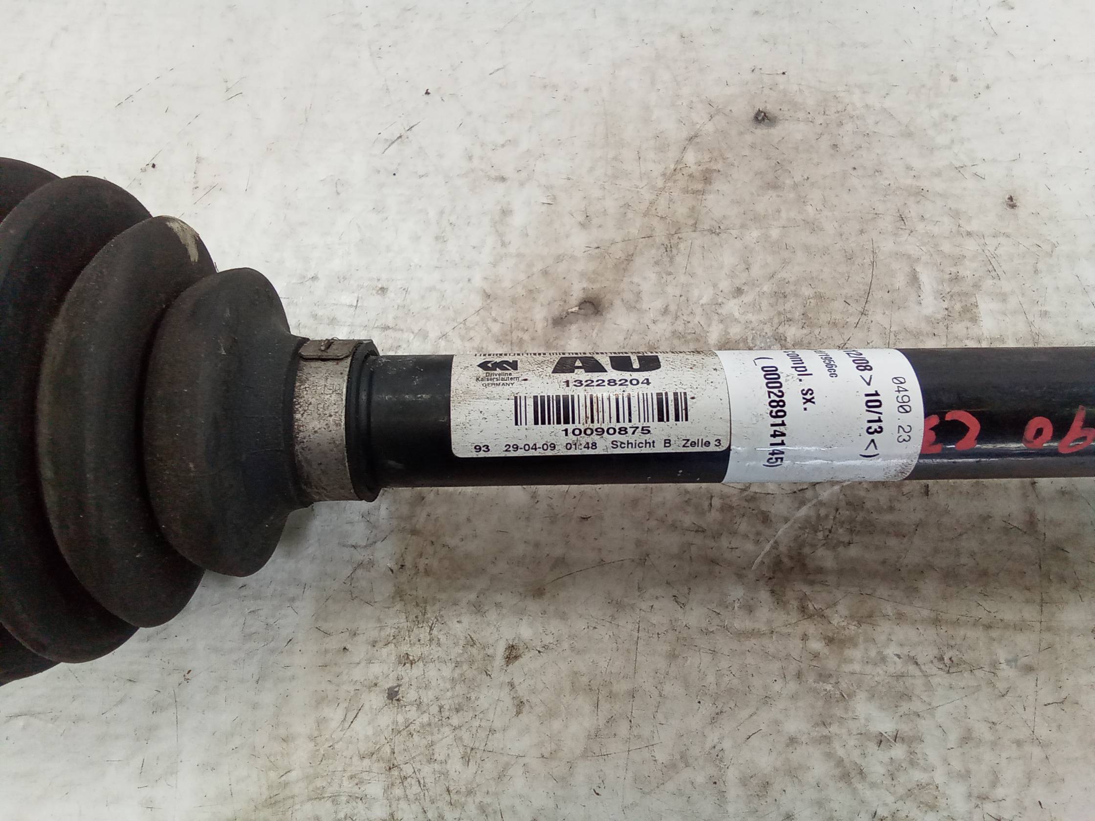 Semialbero ant. compl. sx.