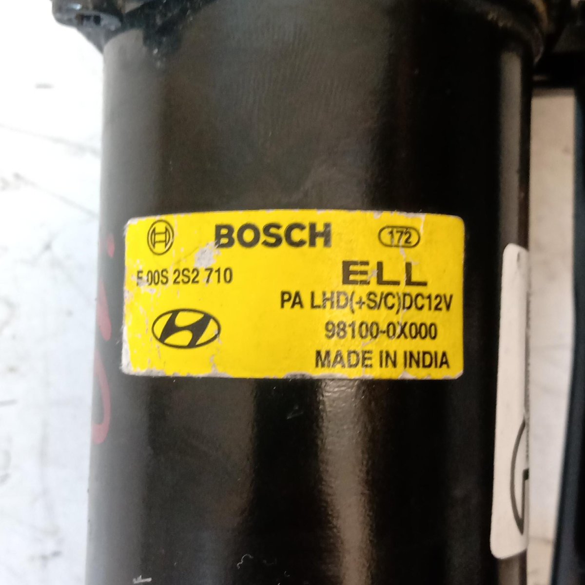 Motorino tergicristalli