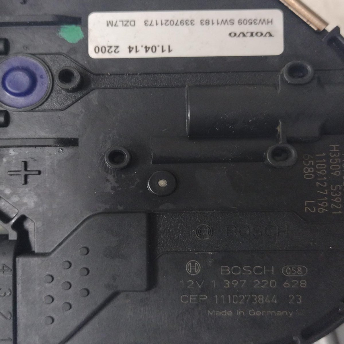 Motorino tergicristalli