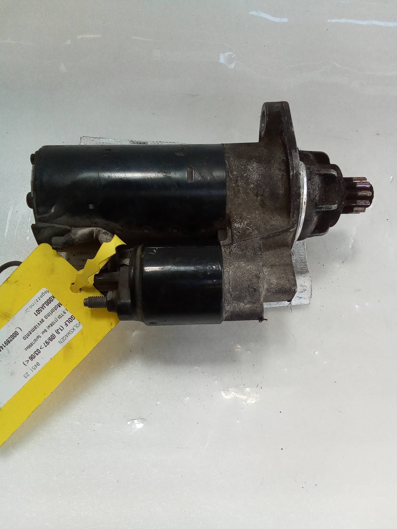 Motorino avviamento