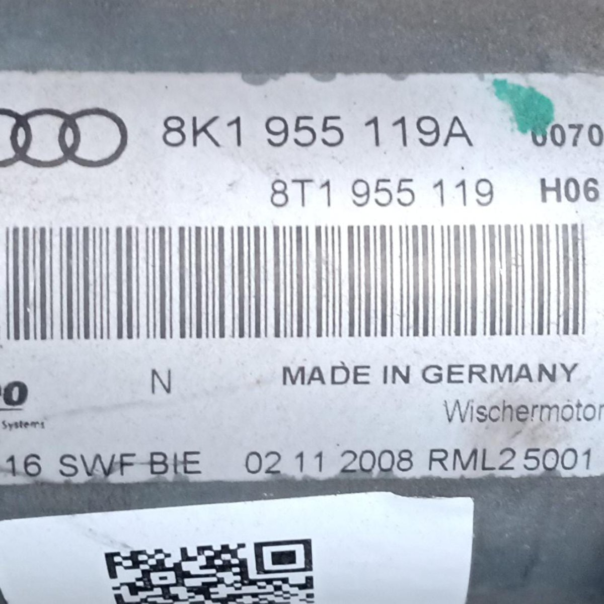 Motorino tergicristalli