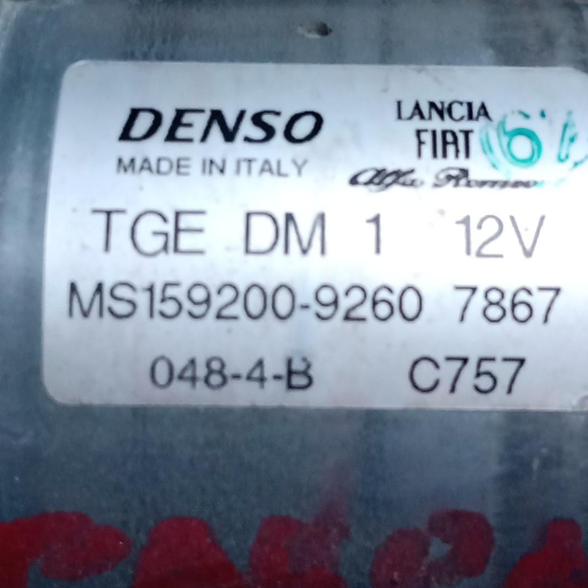 Motorino tergicristalli