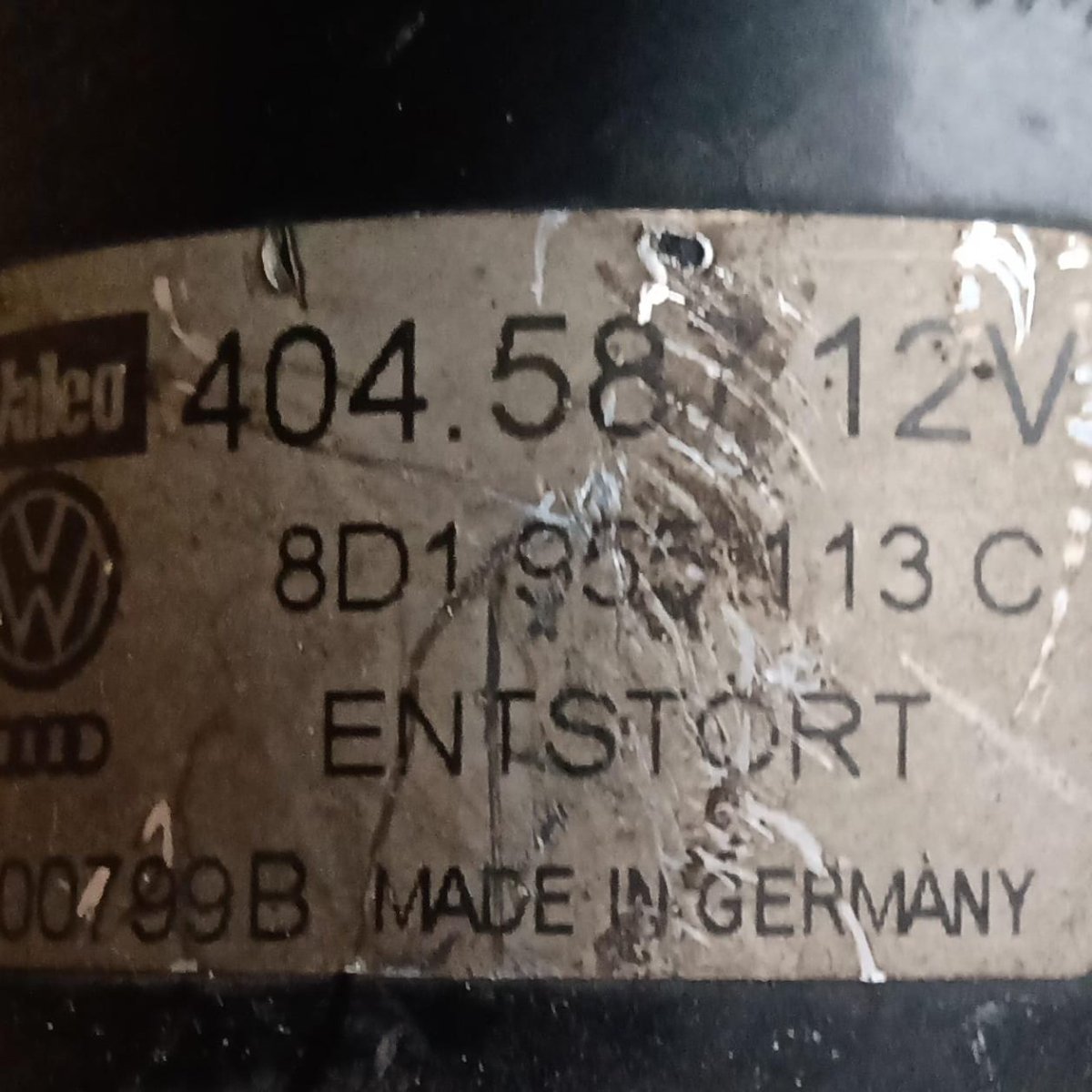 Motorino tergicristalli