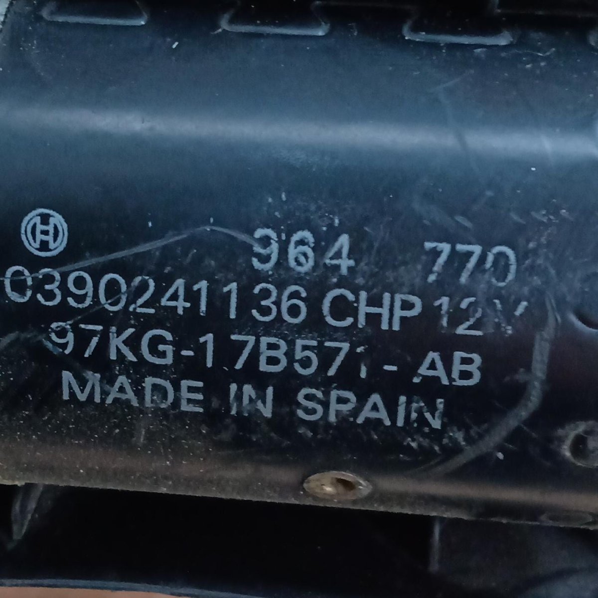 Motorino tergicristalli