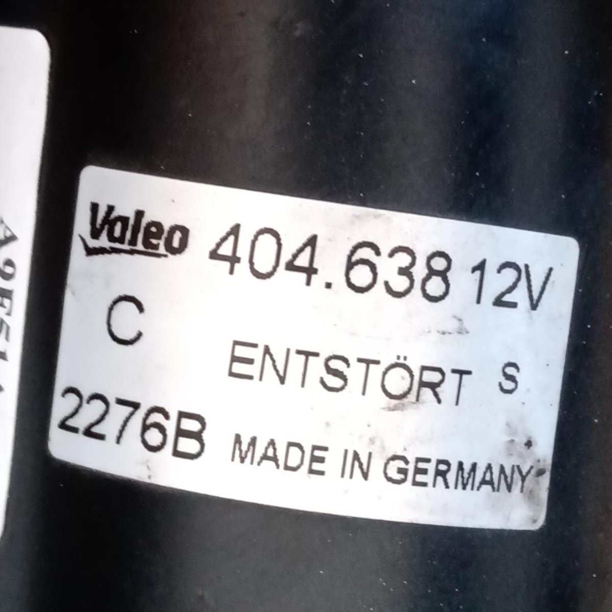 Motorino tergicristalli