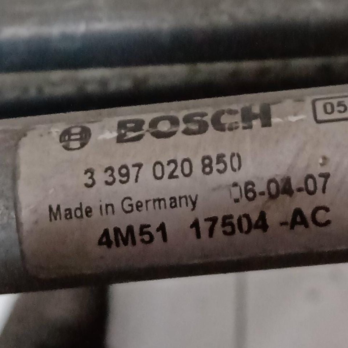 Motorino tergicristalli