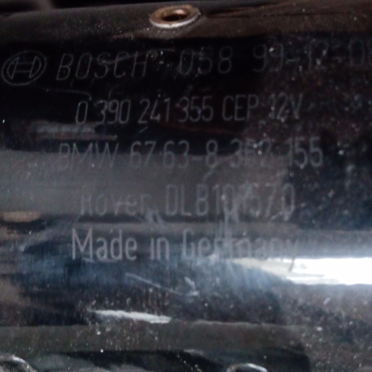 Motorino tergicristalli