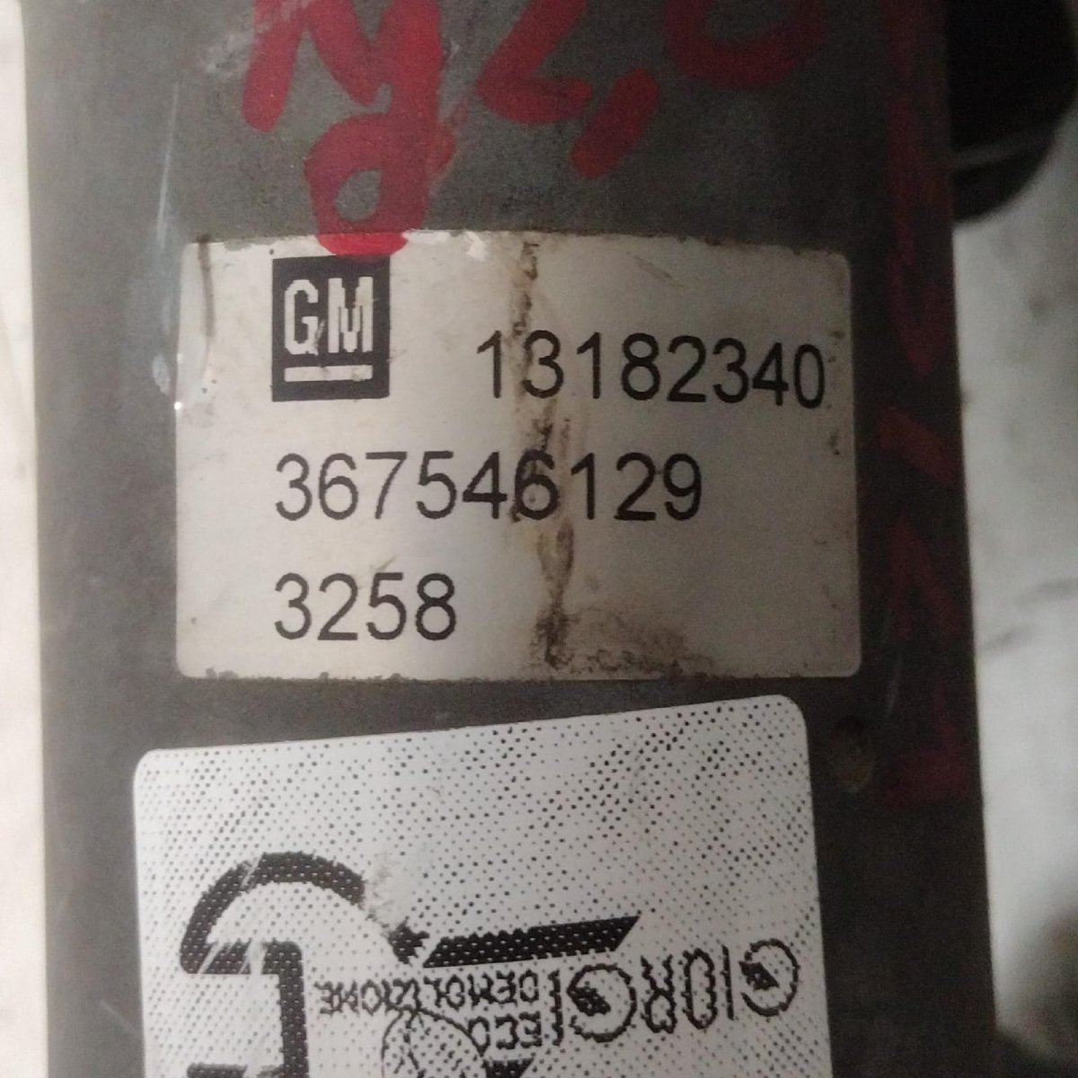 Motorino tergicristalli