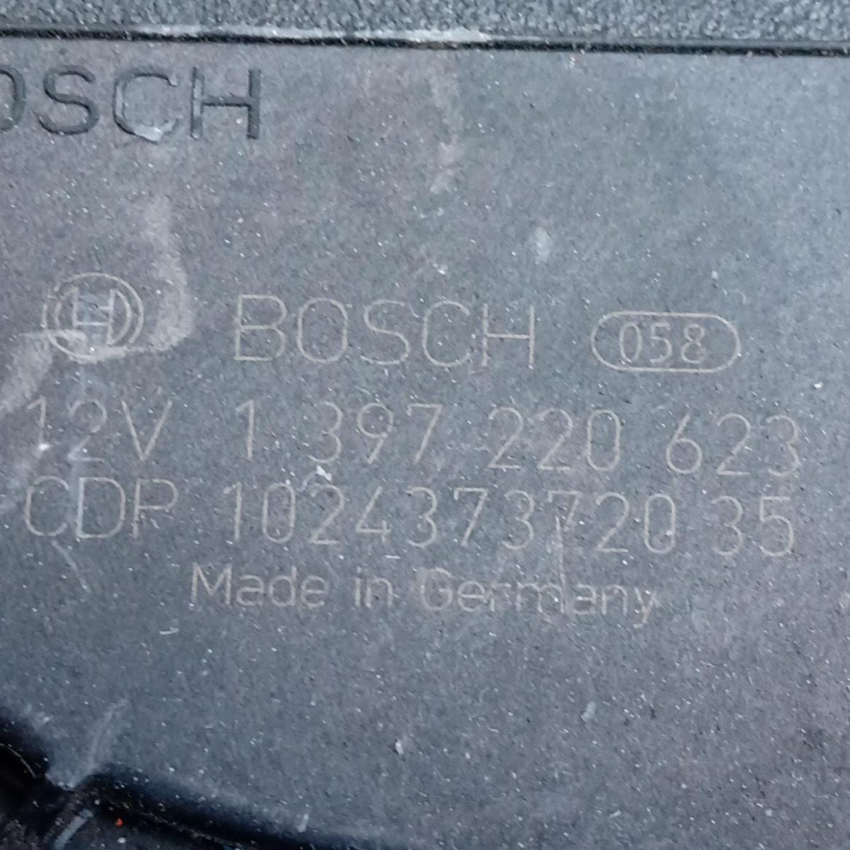 Motorino tergicristalli