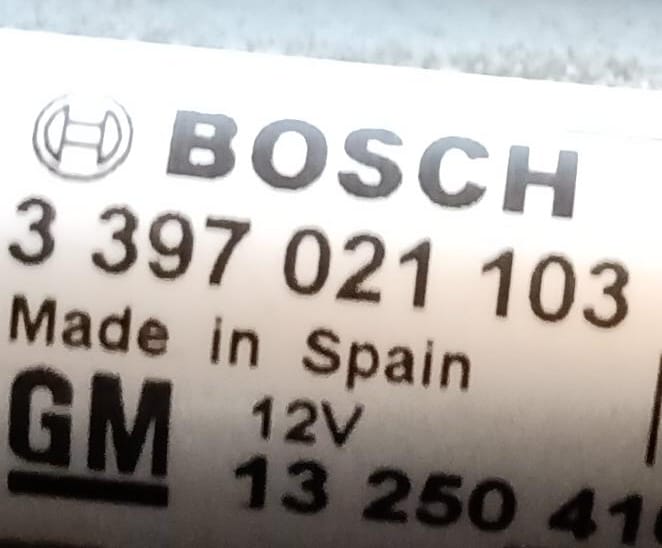 Motorino tergicristalli