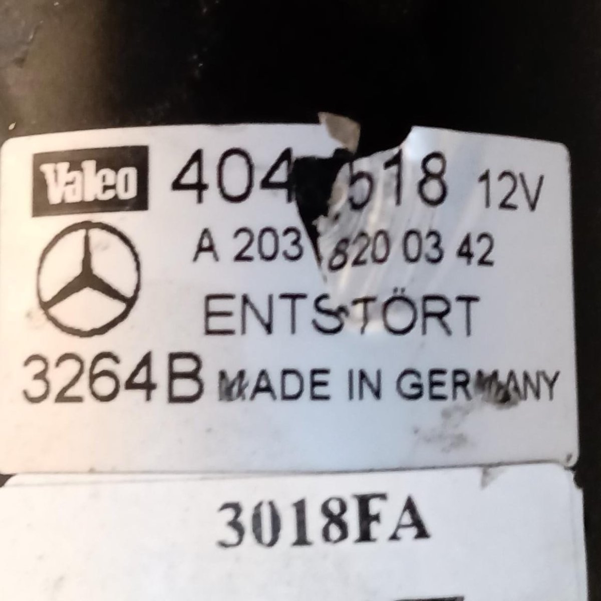 Motorino tergicristalli