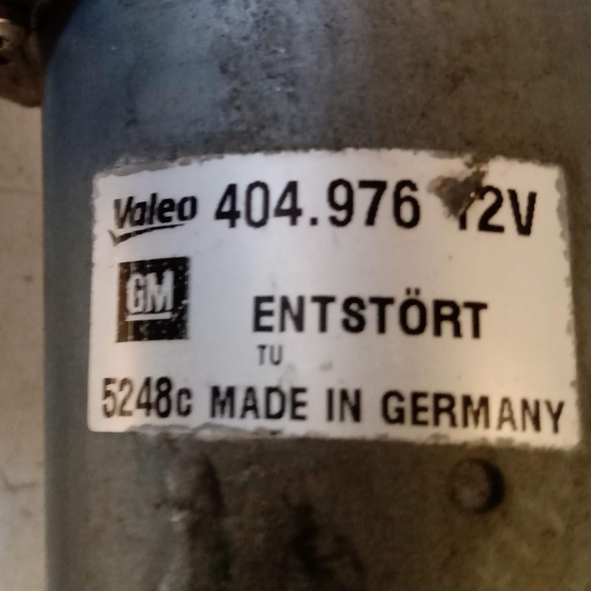 Motorino tergicristalli