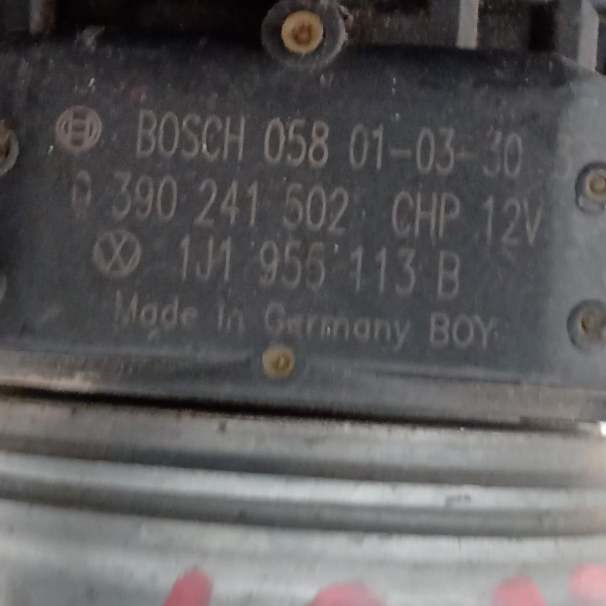 Motorino tergicristalli