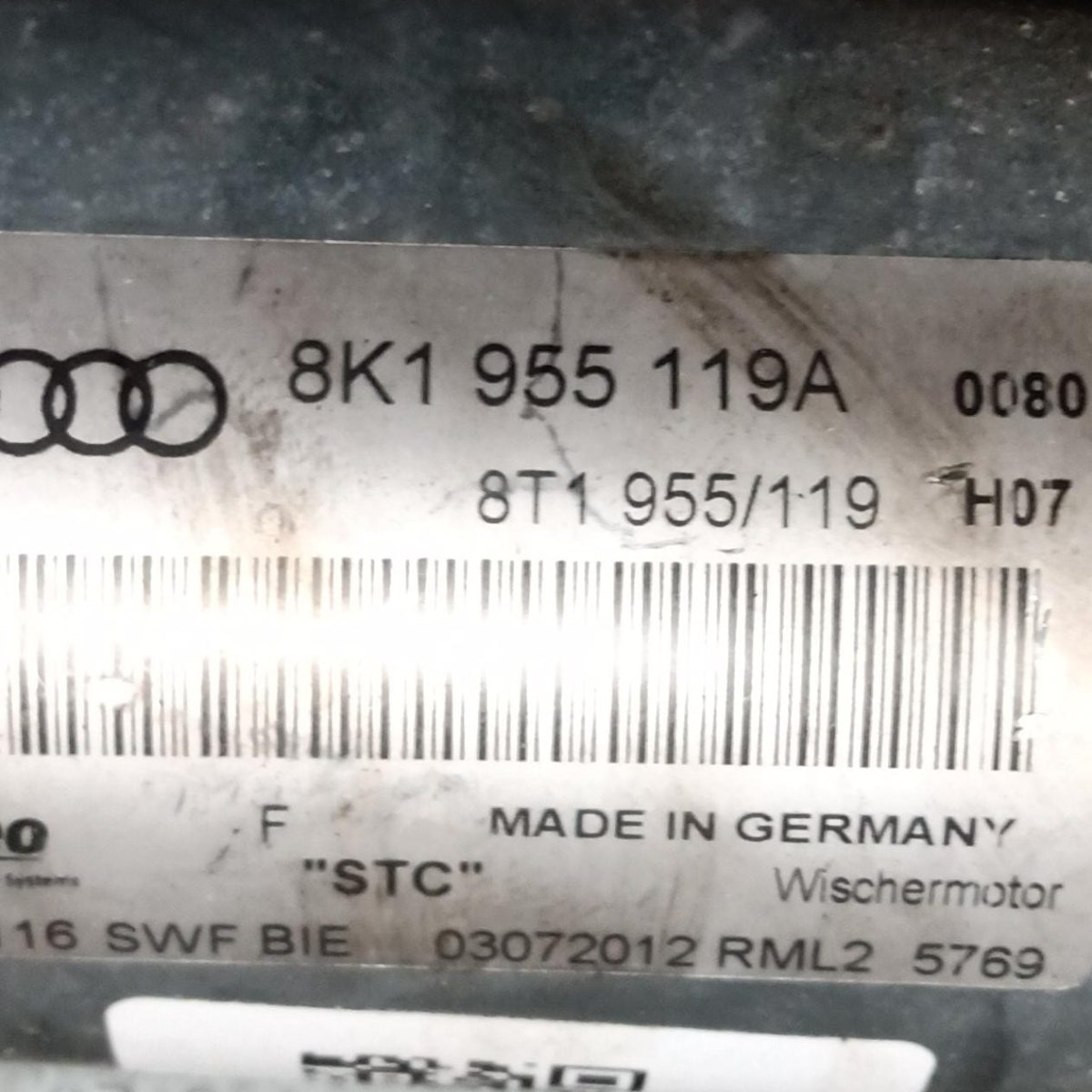 Motorino tergicristalli