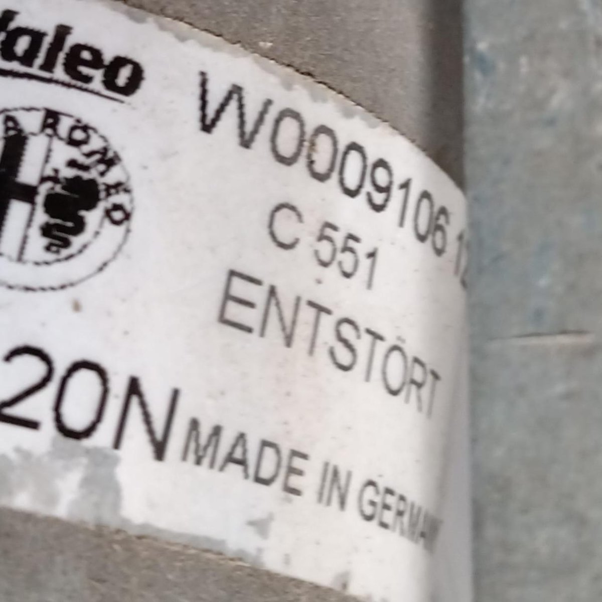 Motorino tergicristalli