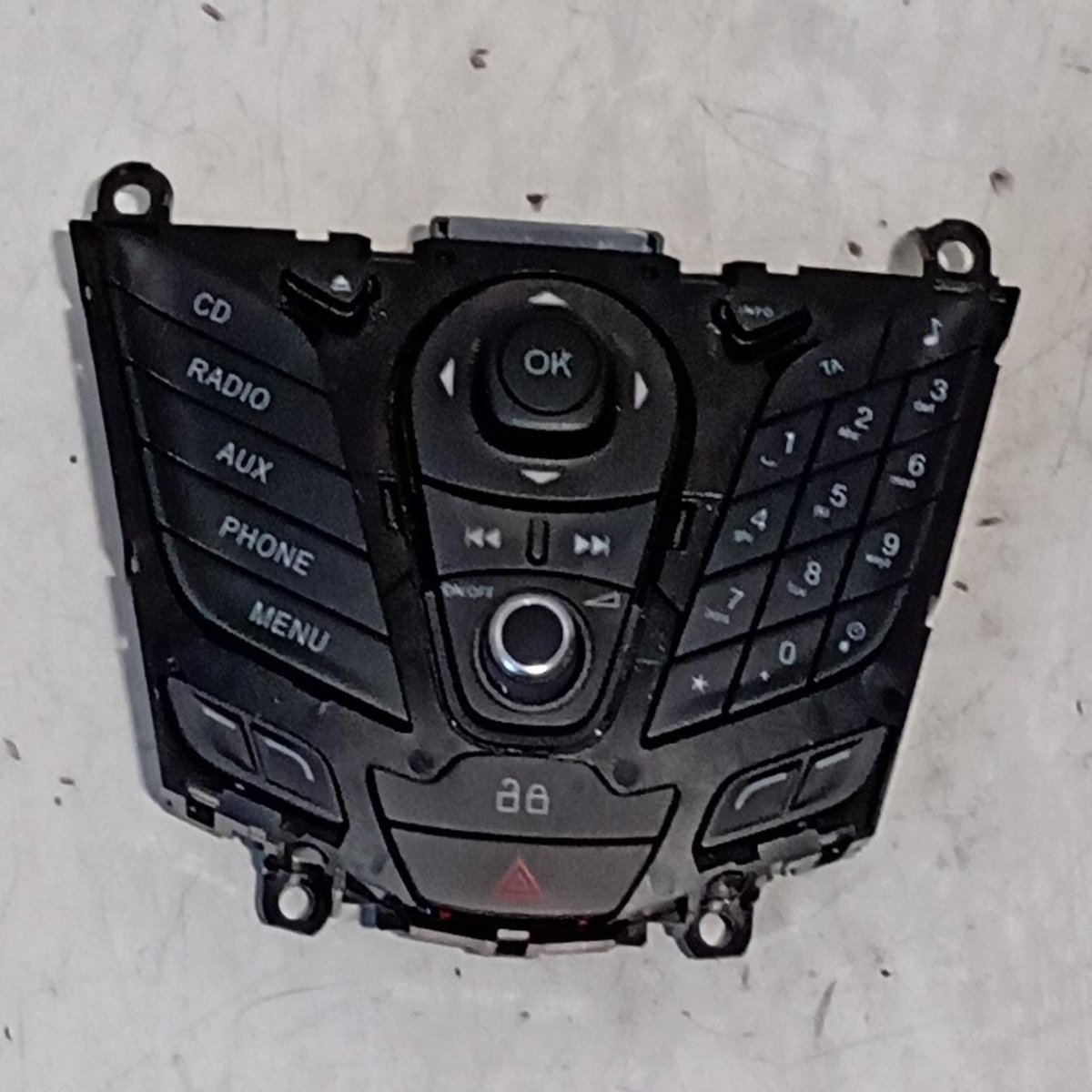 Blocco comandi autoradio