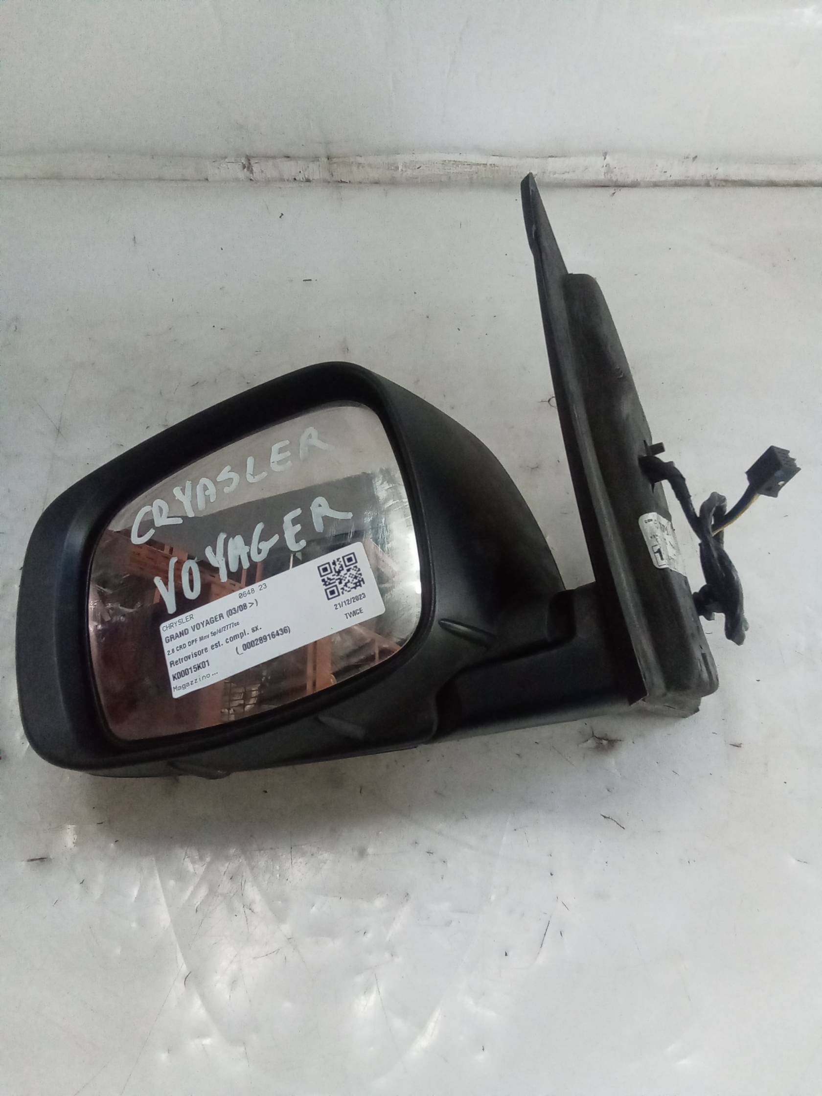 Retrovisore est. compl. sx.