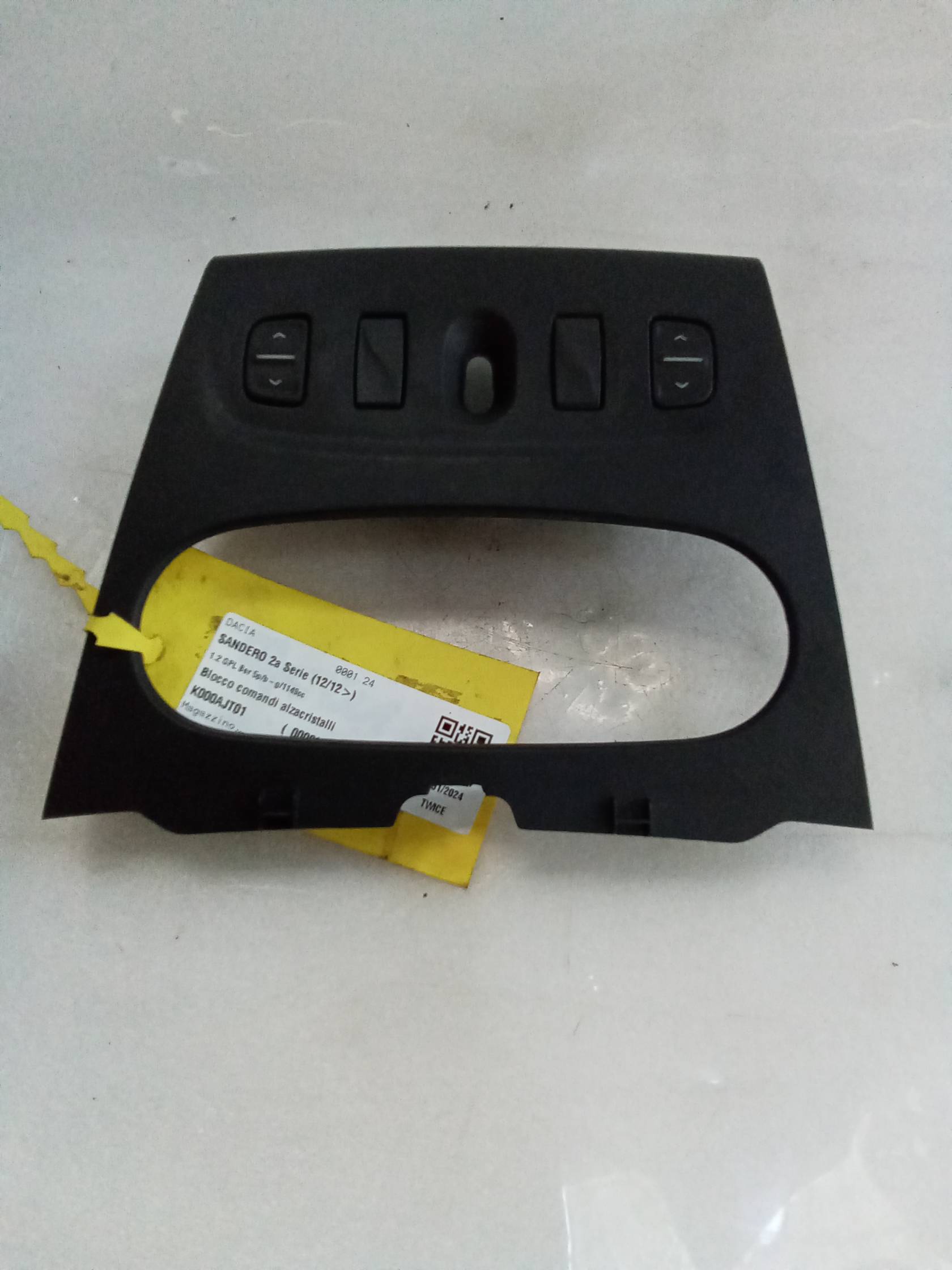 Blocco comandi alzacristalli