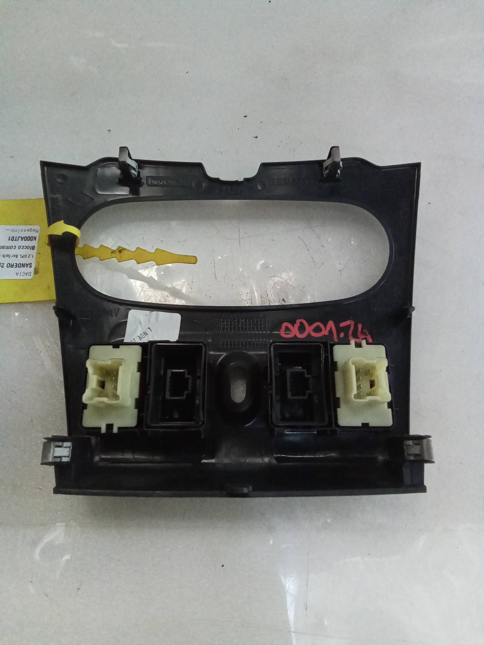 Blocco comandi alzacristalli