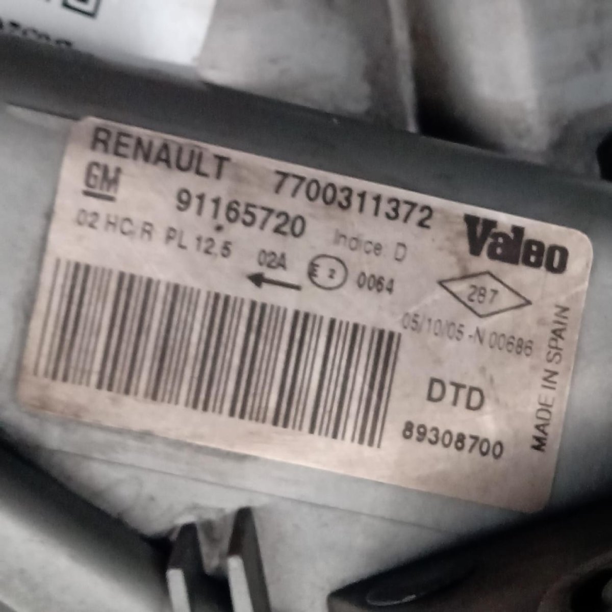 Fanale anteriore destro