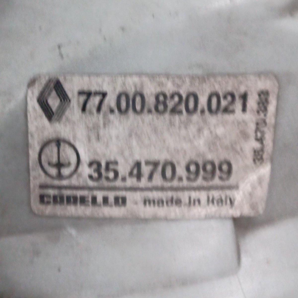 Fanale anteriore sinistro