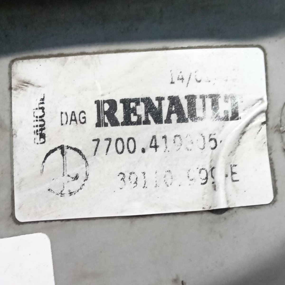 Fanale anteriore sinistro