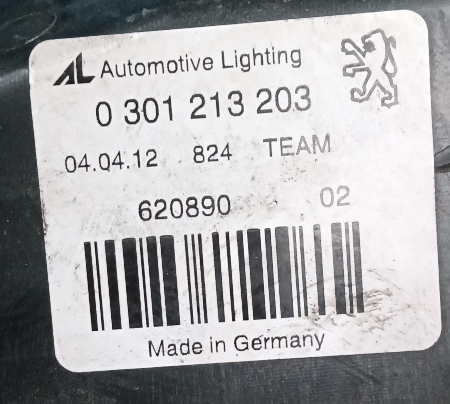 Fanale anteriore sinistro