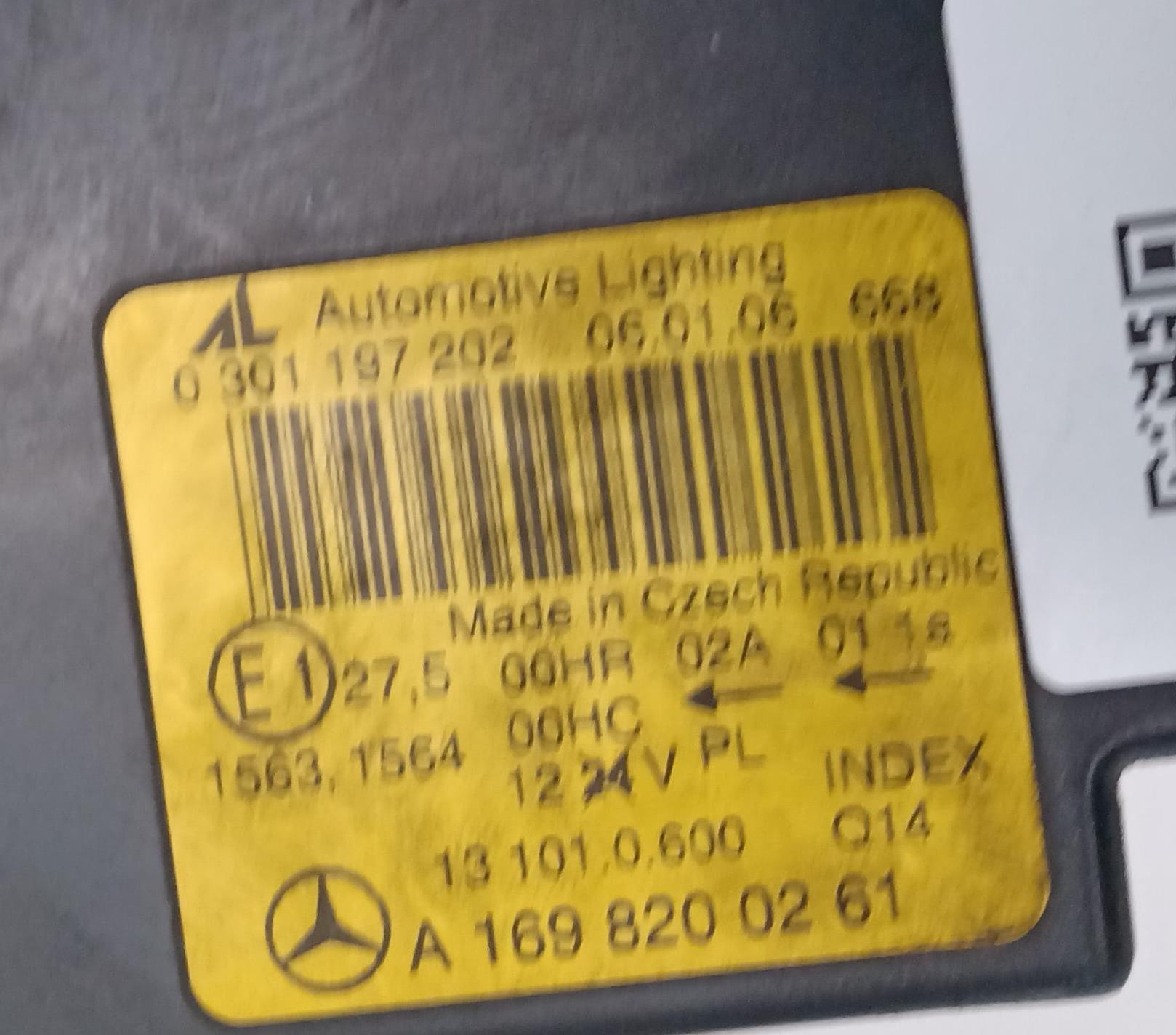 Fanale anteriore destro