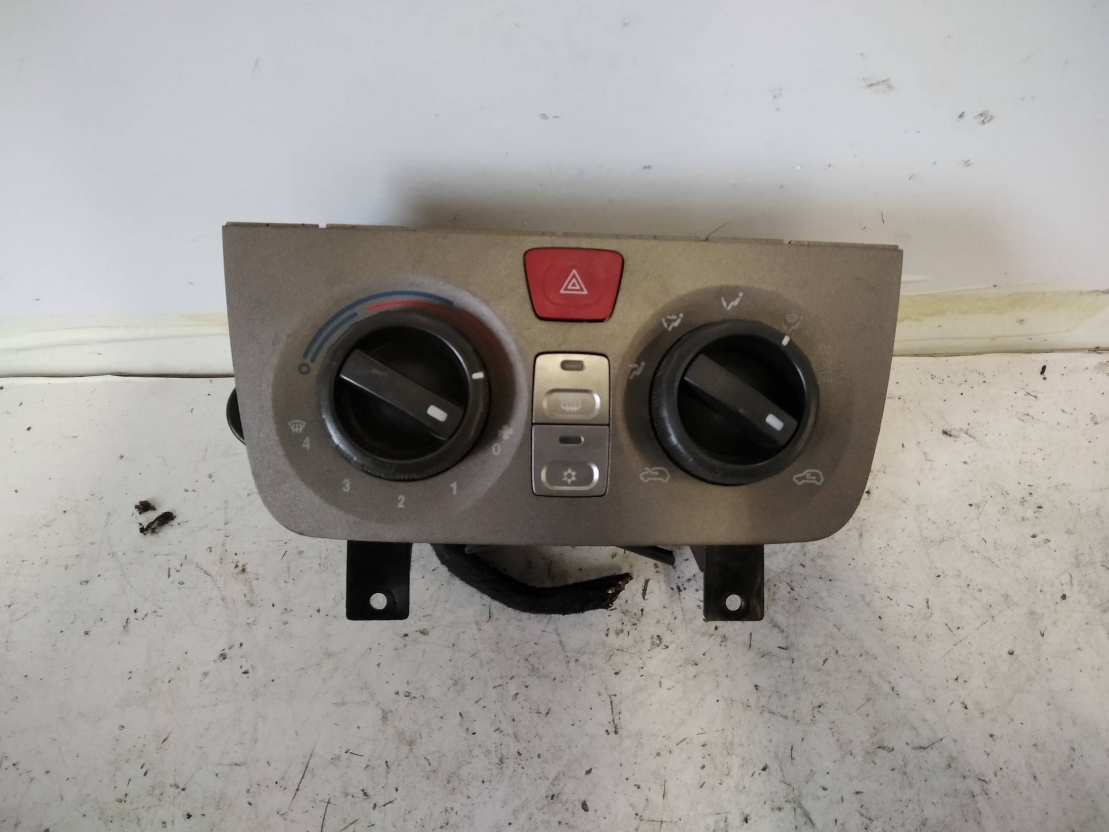 Blocco comando climatizzazione