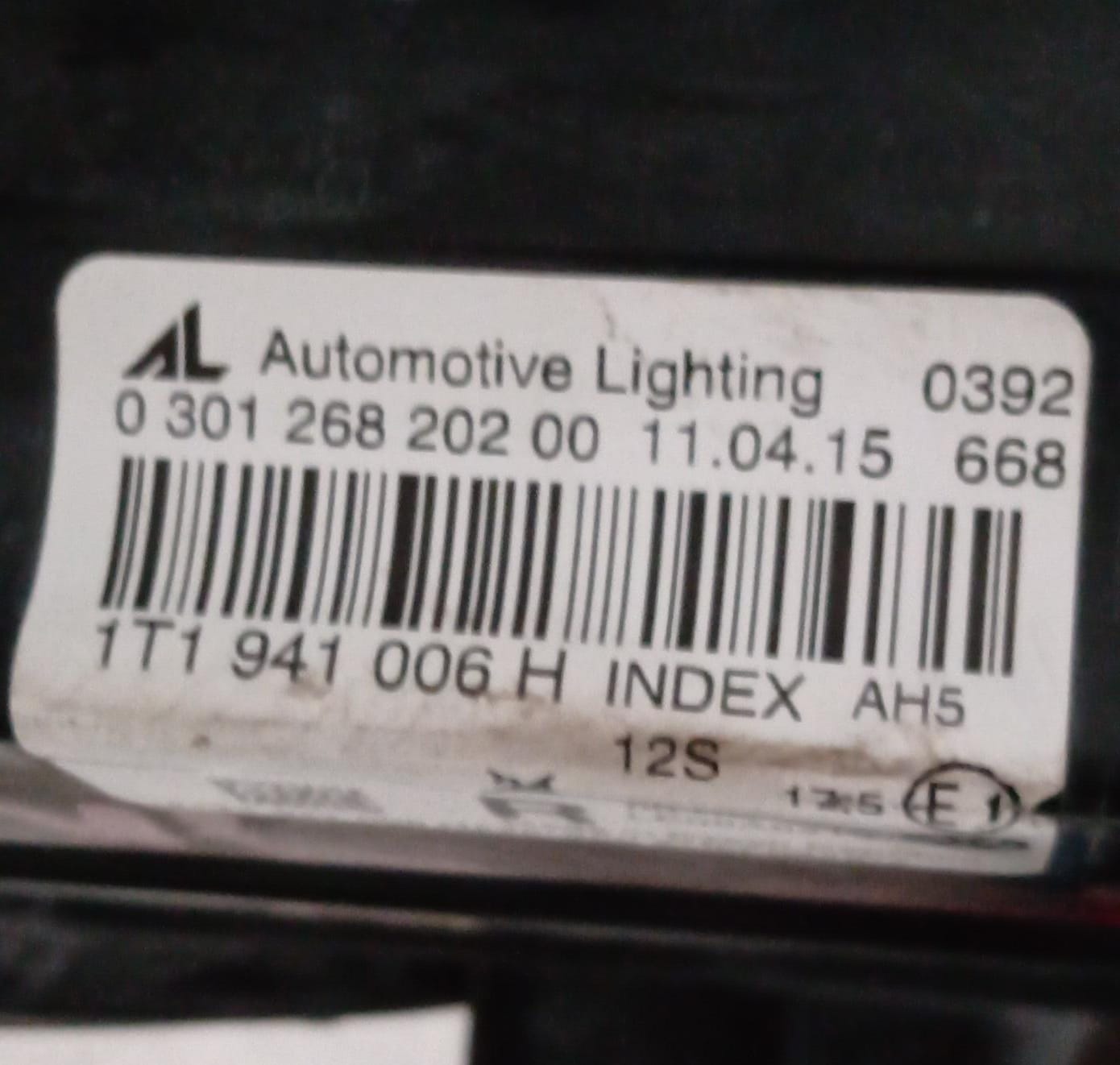 Fanale anteriore destro