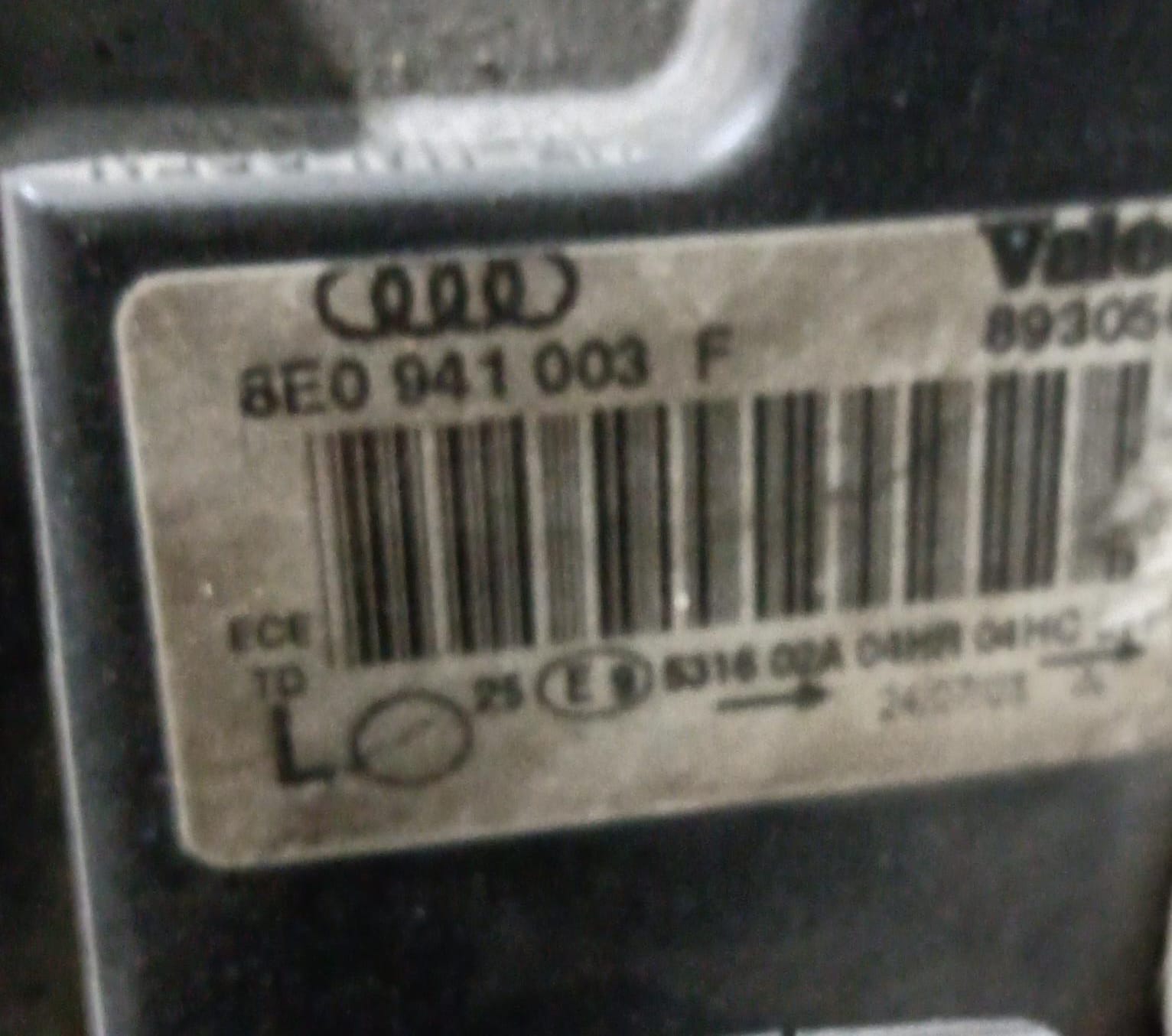 Fanale anteriore sinistro