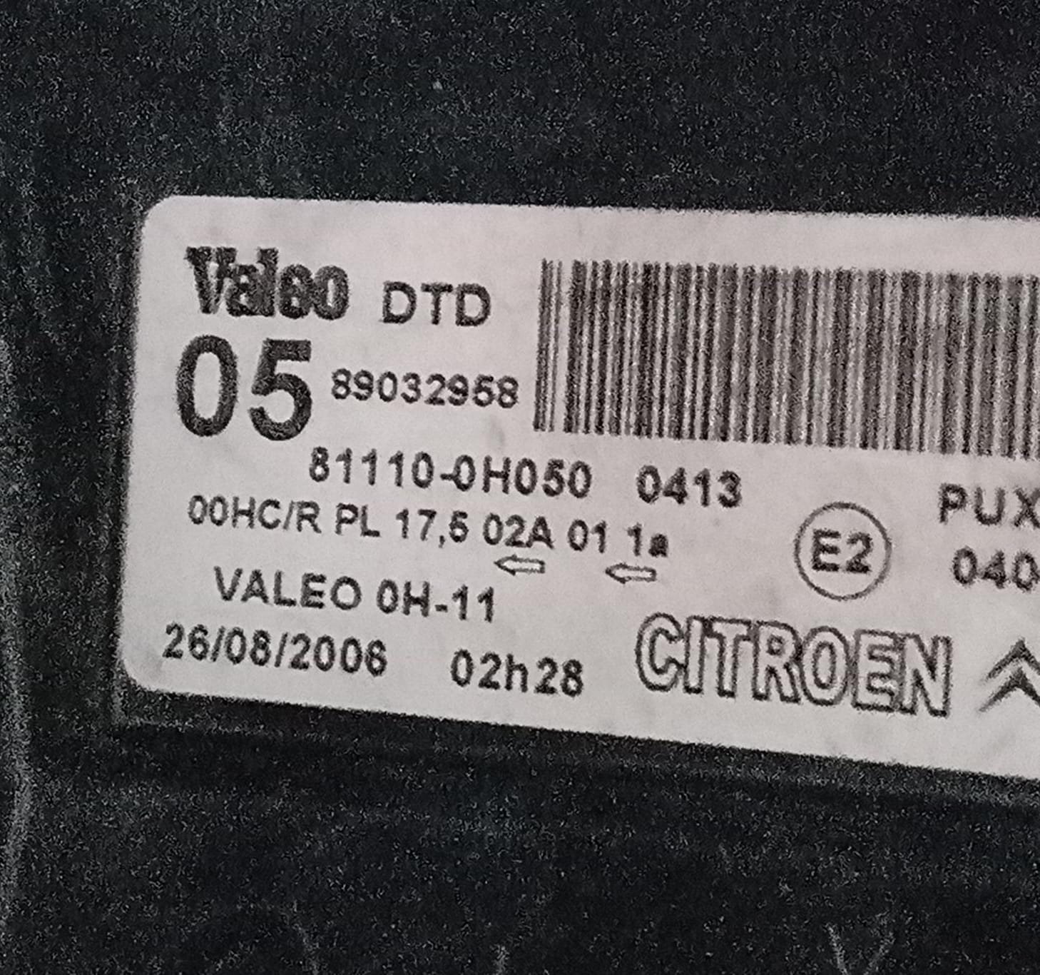 Fanale anteriore destro