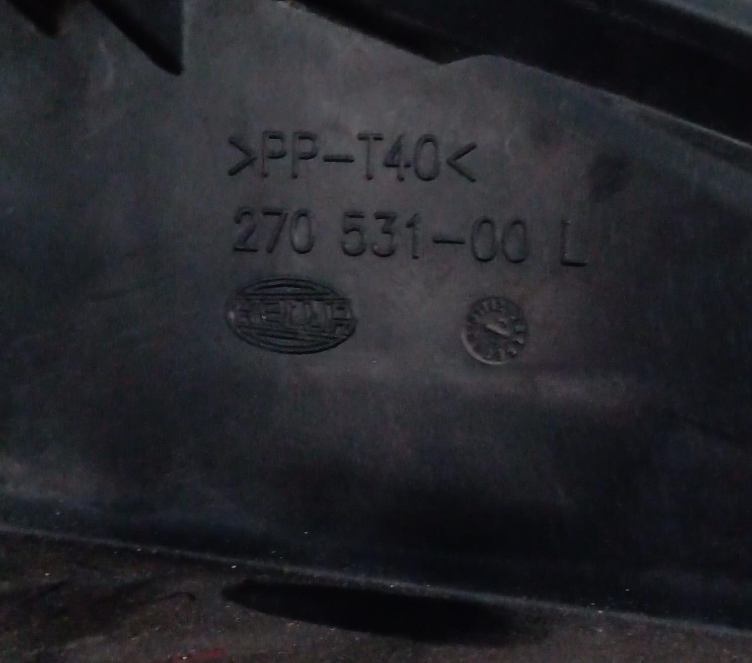 Fanale anteriore sinistro