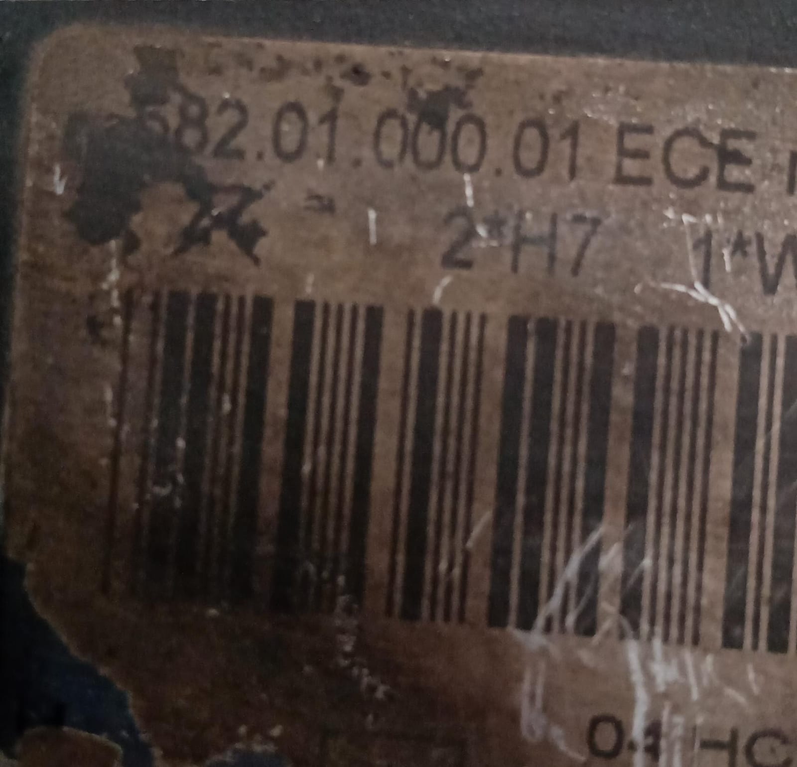 Fanale anteriore destro