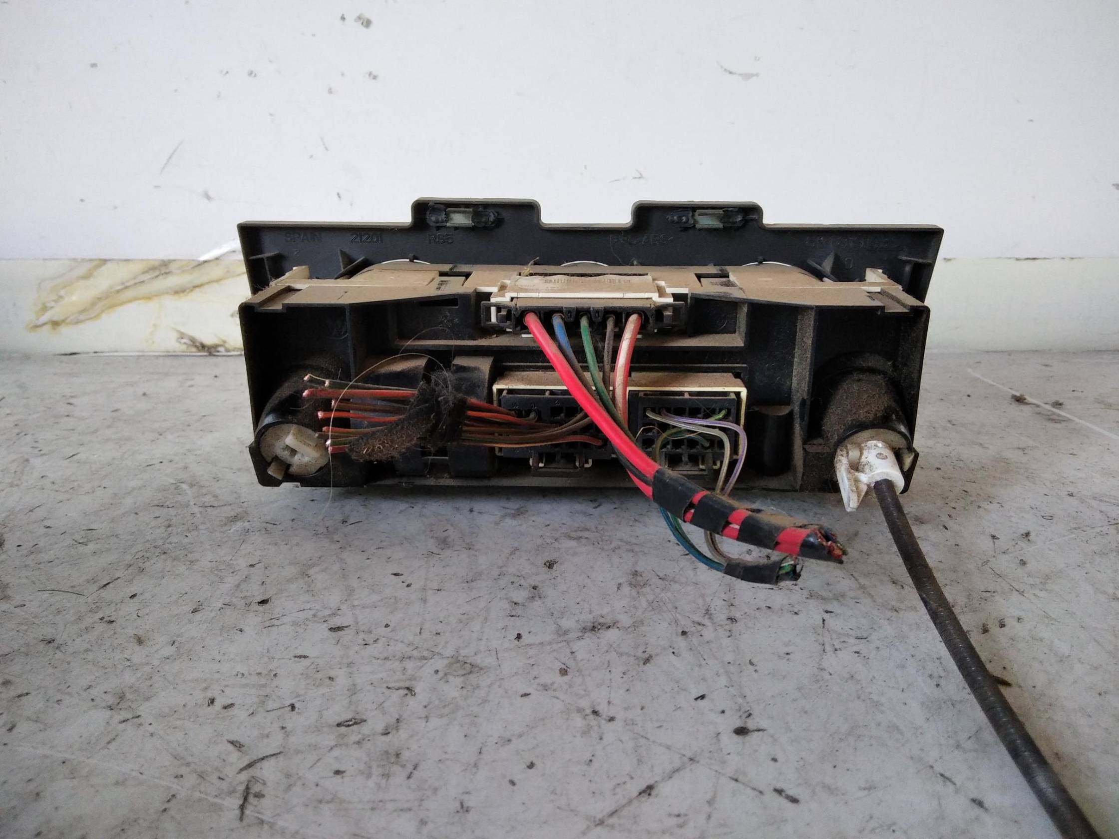 Blocco comando climatizzazione