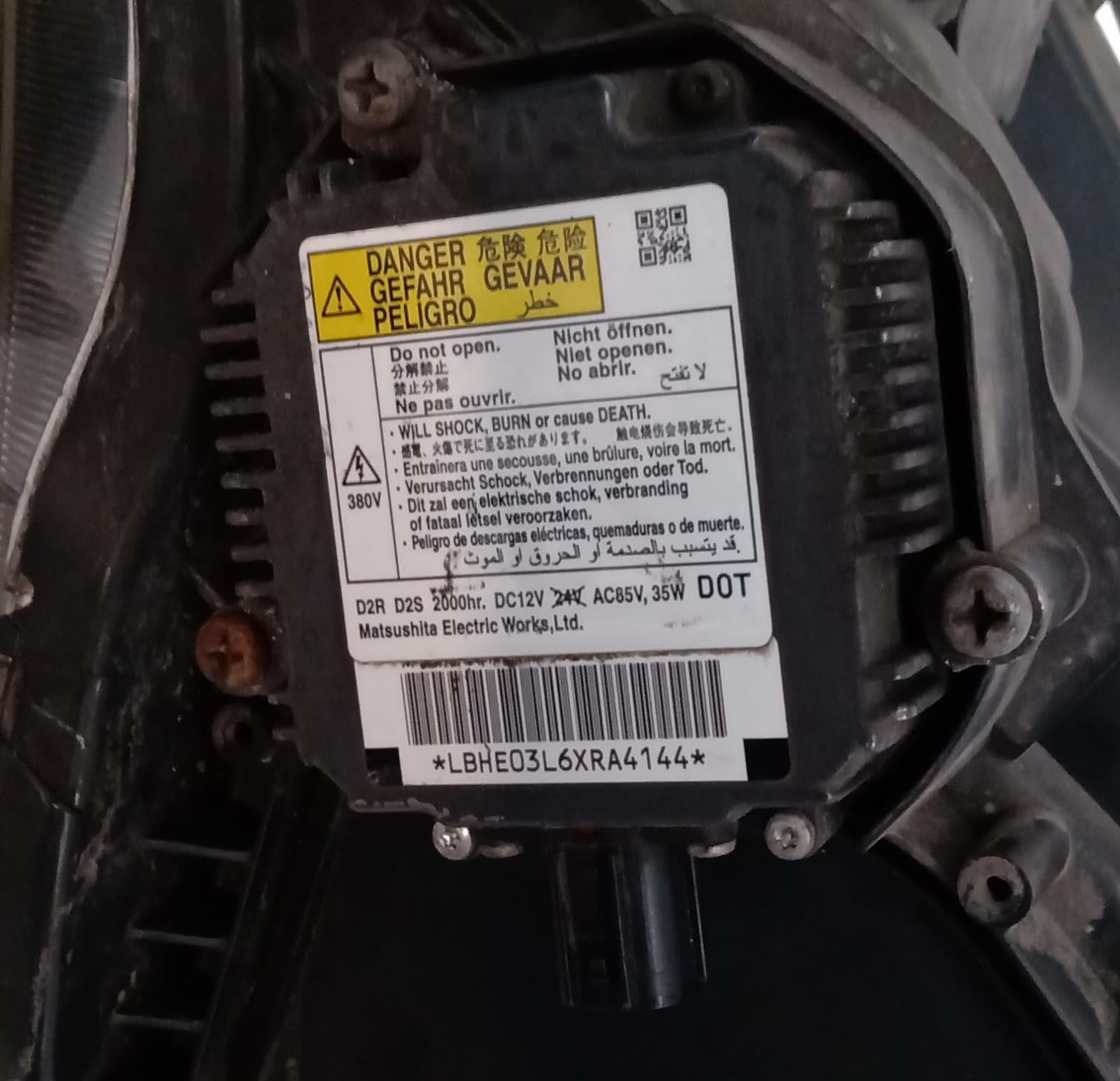 Fanale anteriore destro