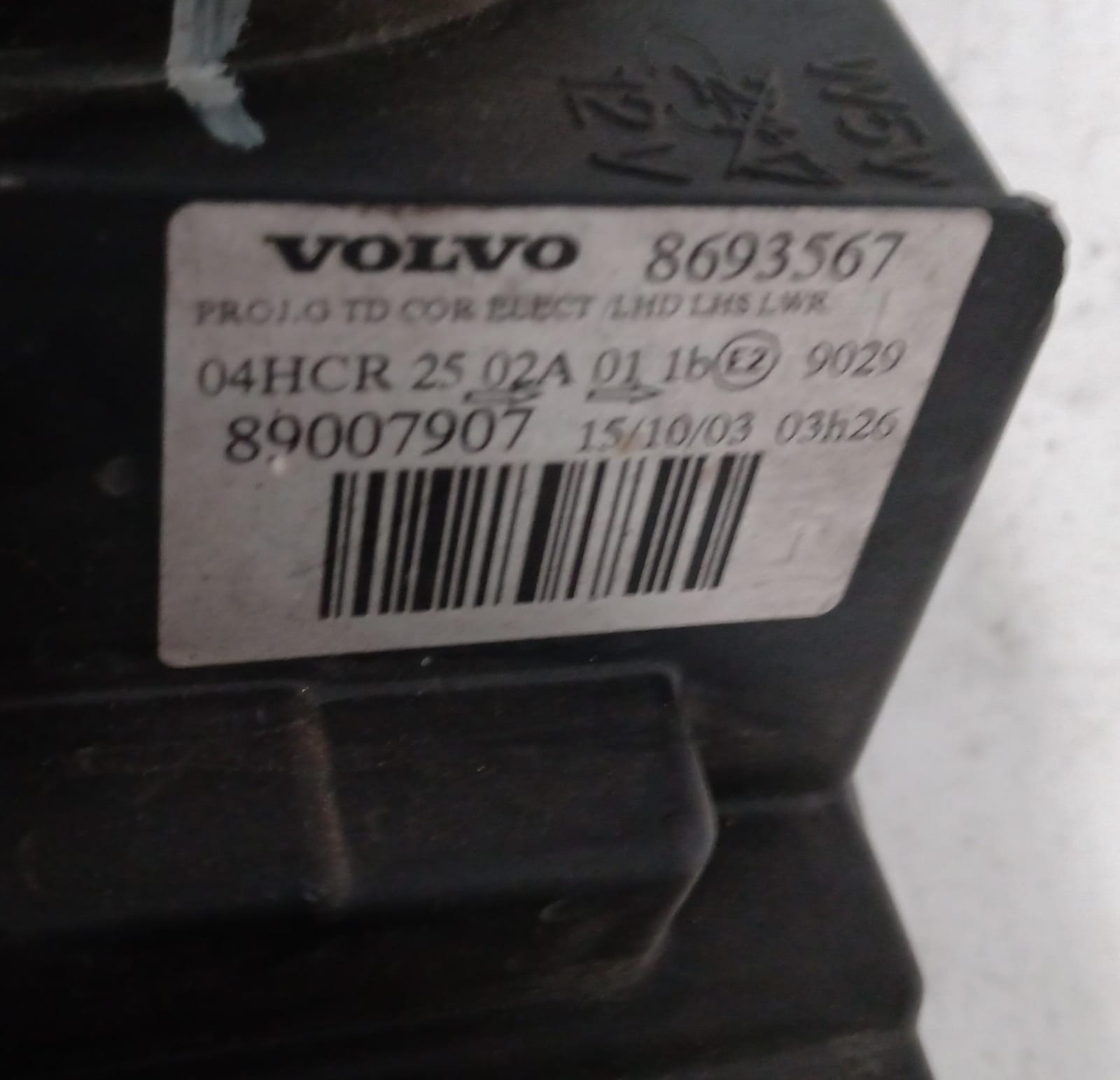 Fanale anteriore sinistro