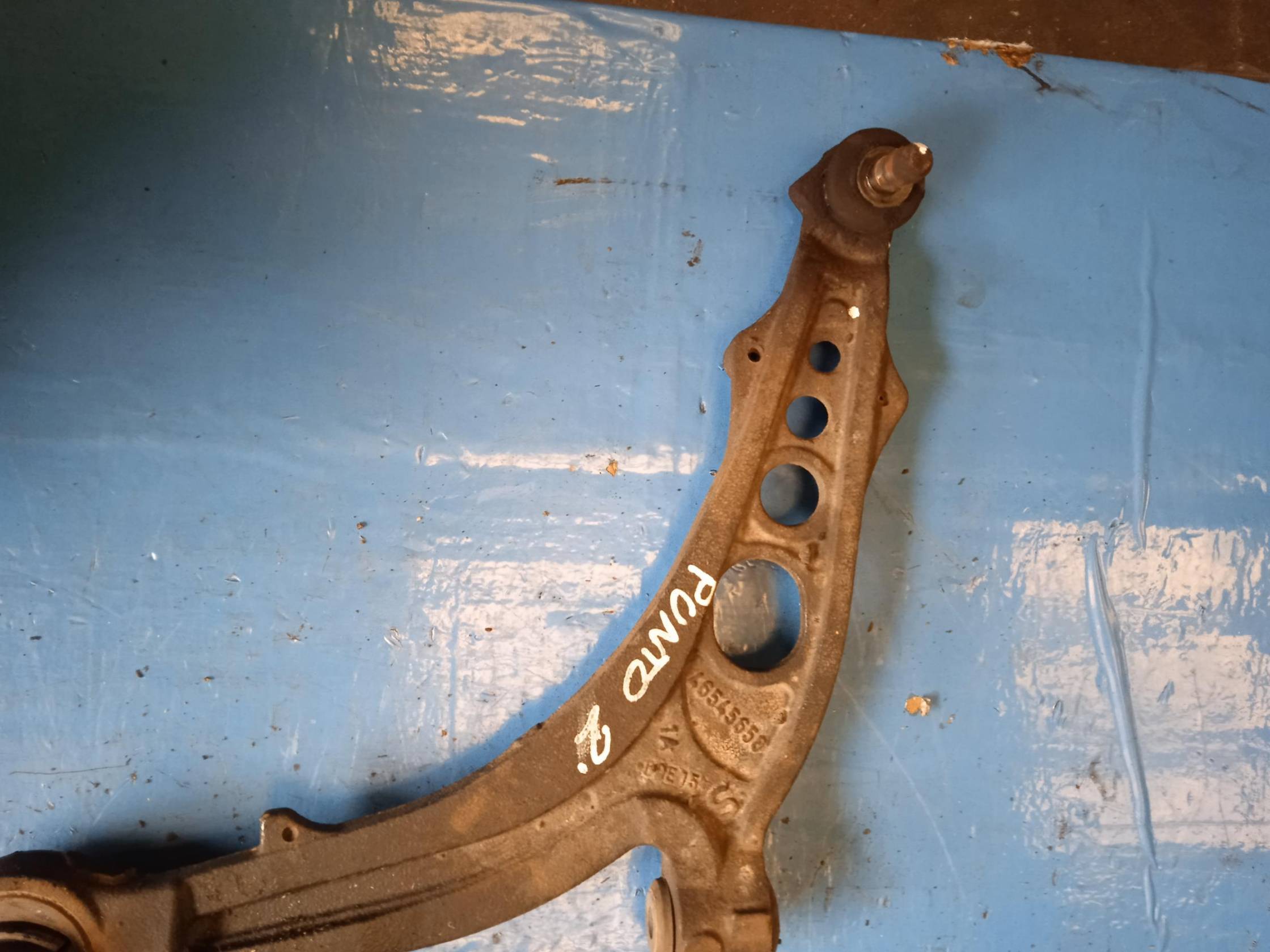 Braccio oscillante sosp. ant. sx.