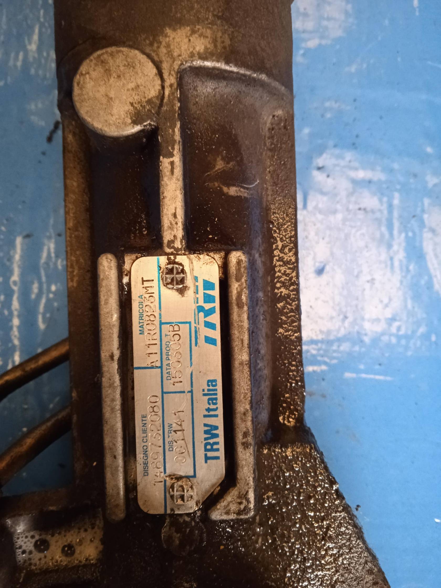 Scatola sterzo servoassistita