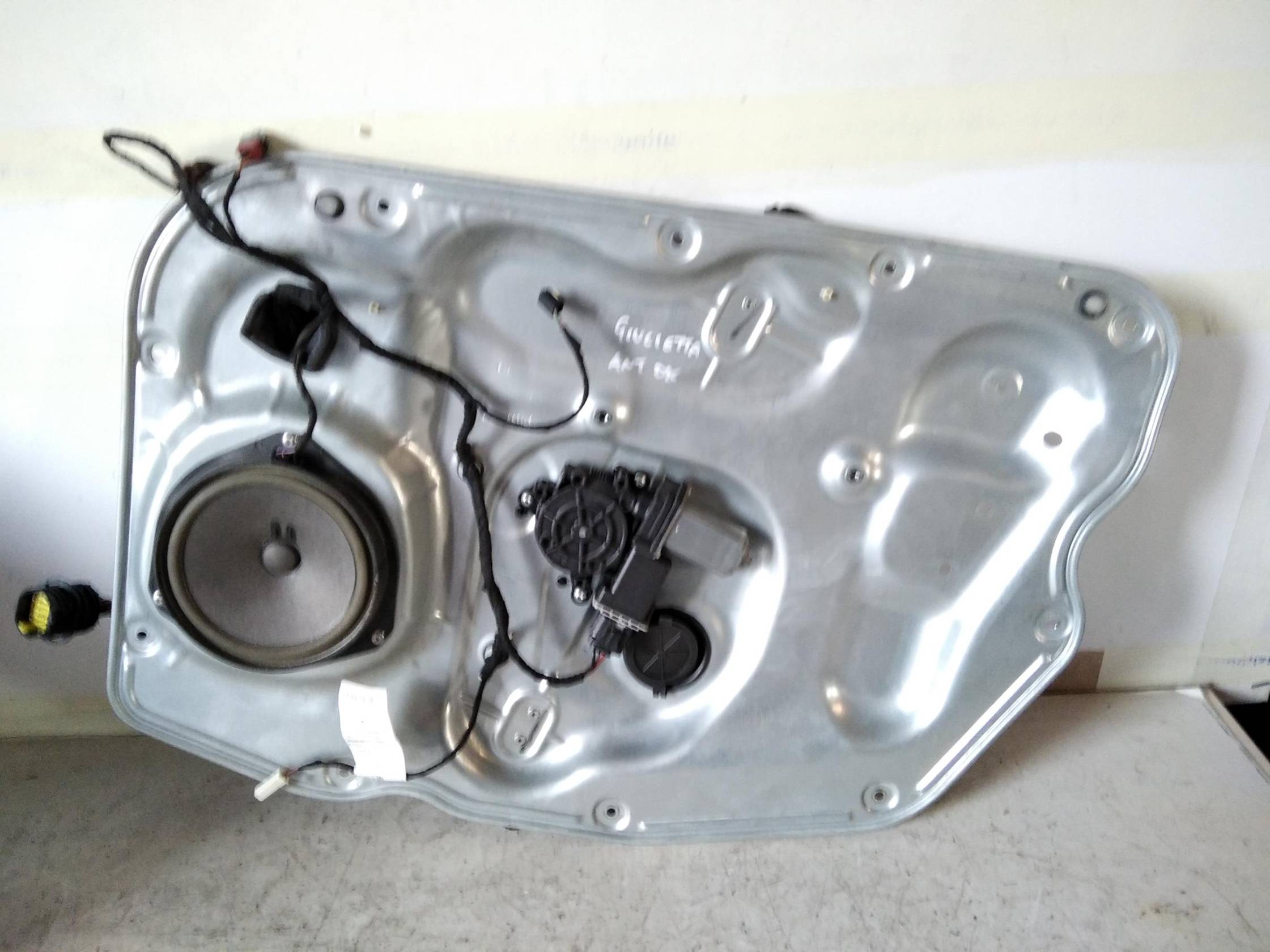 Alzacristallo elettr. porta ant. dx.