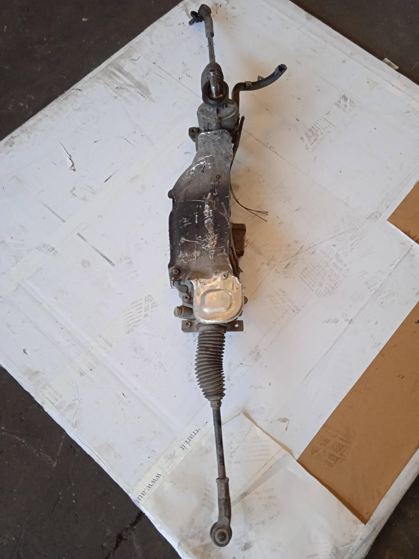 Scatola sterzo servoassistita