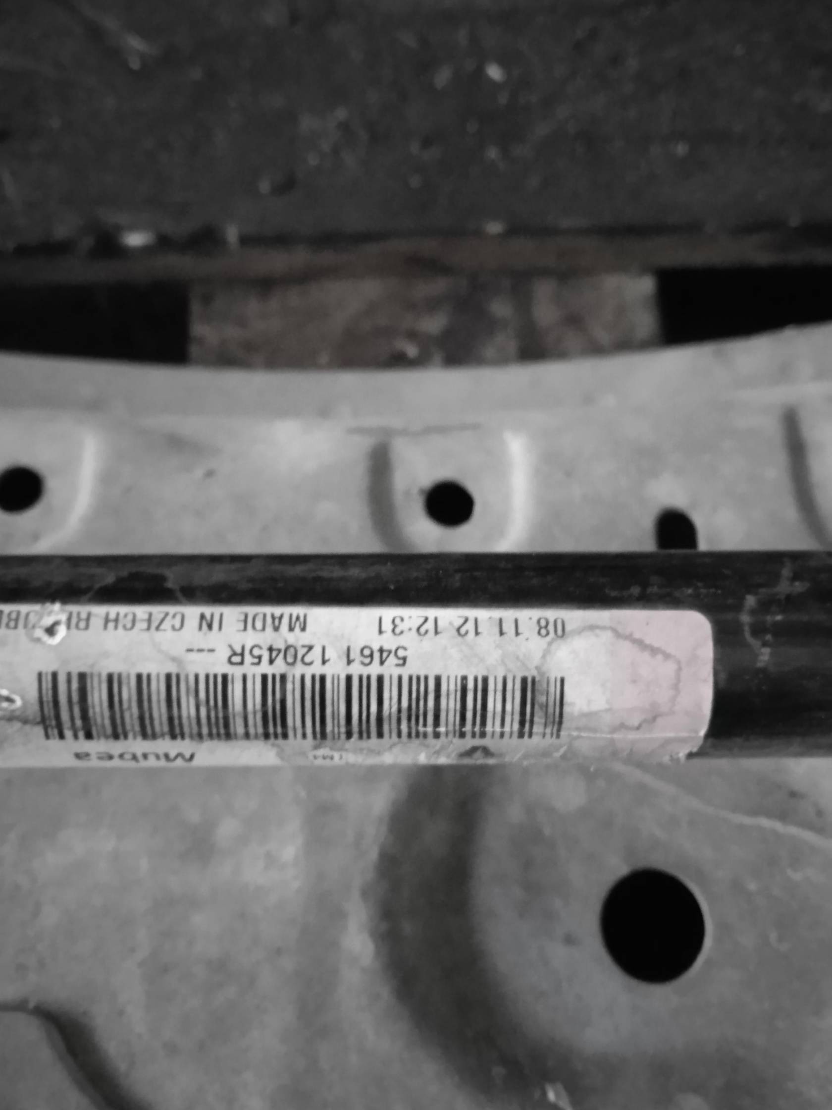 Telaio ausiliario ant.