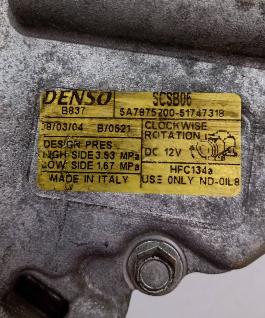 Compressore aria condizionata